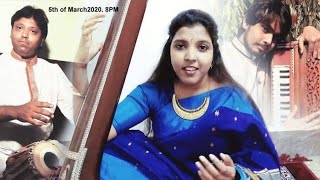 Thumri By Sreemayee Ganguly Accompanied By Anirban Dasgupta On Tabla