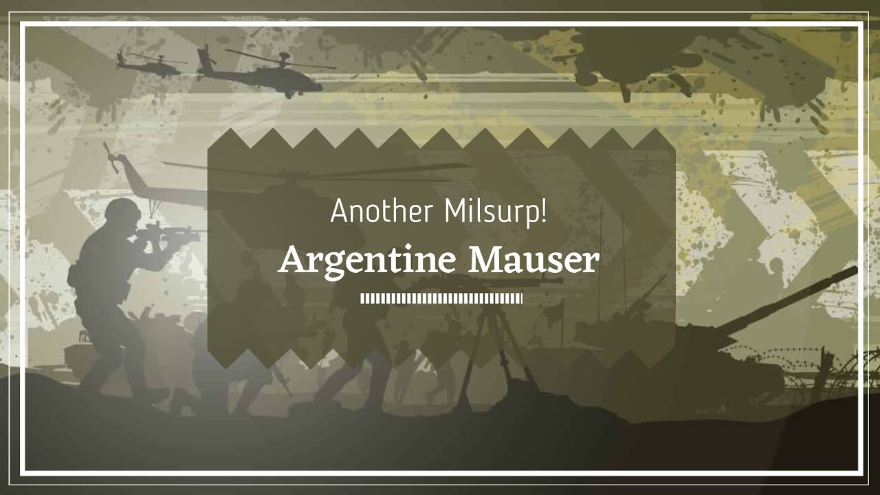 The 1909 Argentine Mauser Makes it Debut!