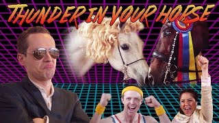 Thunder In Your Horse Thunder In Your Heart 80S Dressage Parody