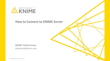 How to Connect to KNIME Server