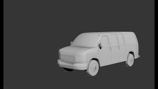 Modeling chevrolet express 3ds max tutorial final part