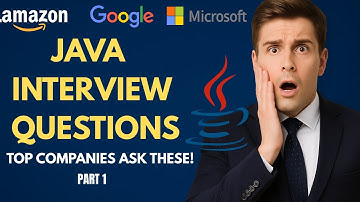 Java Interview Questions: Java Basics (Part 1) | Top Companies Ask These!