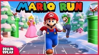 Floor Is Lava 🌋🌋 - Mario Brain Break - Danny Go! - Just Dance &amp; Chase - Danny Go Noodle!