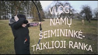 Buitis, pirkiniai, šaudymas iš lanko | Diena su manimi