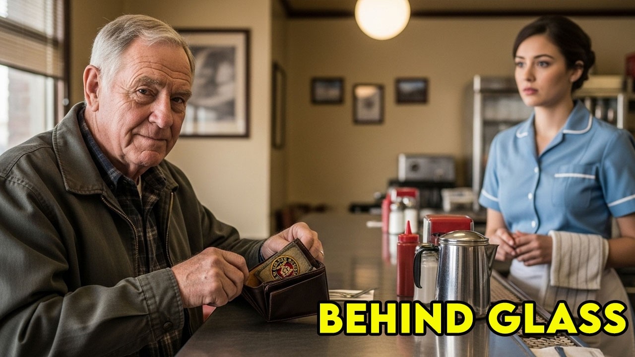They Laughed at His Faded Service Badge at the Diner — By Morning, It Was Behind Glass