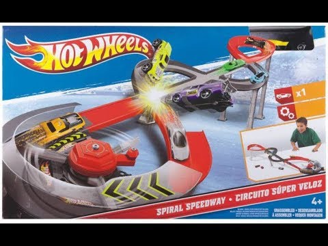 hot wheels spiral speedway