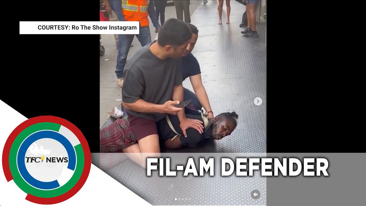 Fil-Am mixed martial artist stops man who assaulted six in NYC | TFC News Latest York, USA