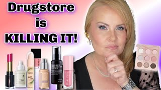 NEW Drugstore Makeup and Skincare SO GOOD Over 40