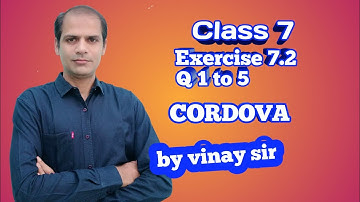 Exercise 7.2 algebraic expressions | class 7 CORDOVA solutions | ​⁠​⁠@vinaysir2680 | class 7 maths