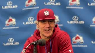 Celebrity Avalanche coach Jared Bednar on Colton, Malinski, SO win over Vegas Profile