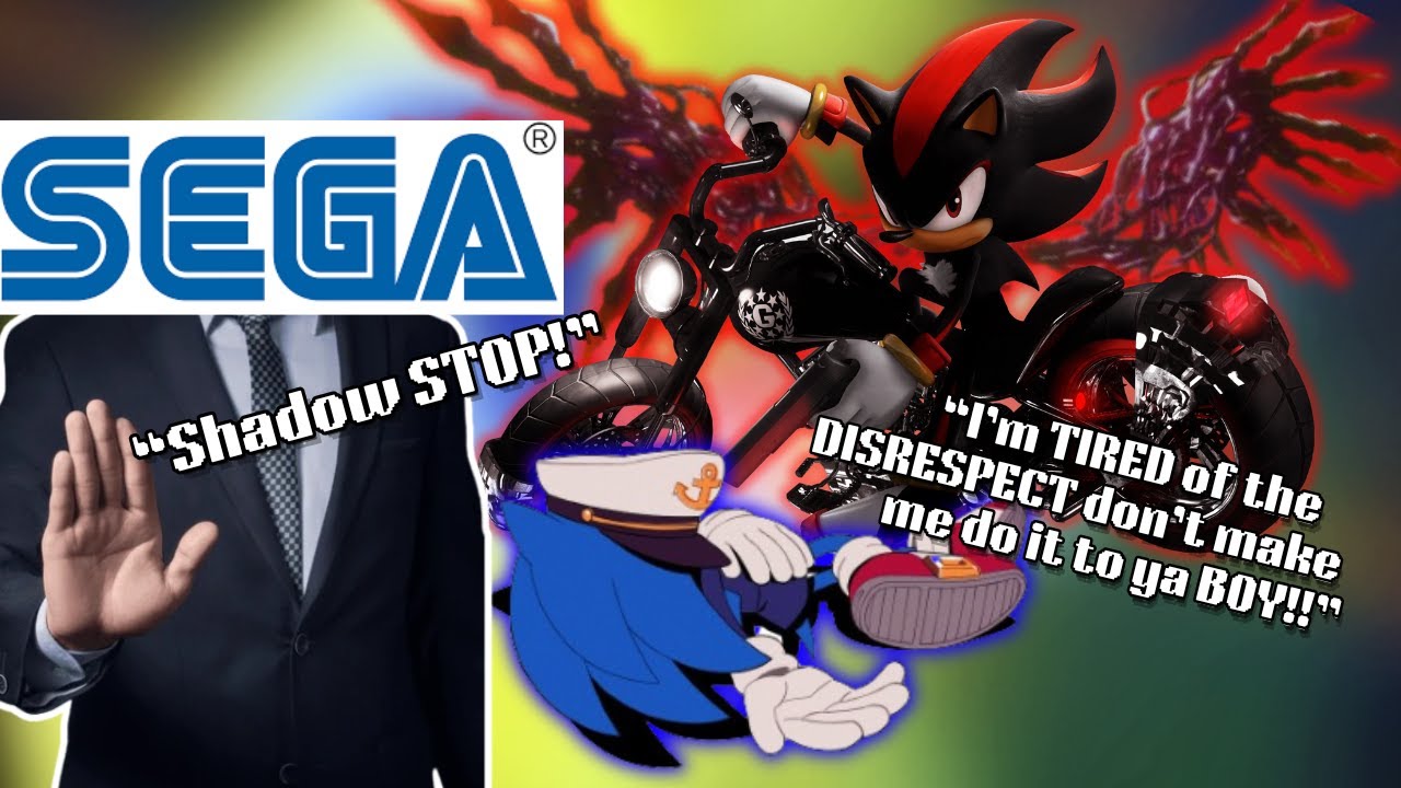 How SEGA tryna HIDE the FACT that SHADOW can BEAT SONIC