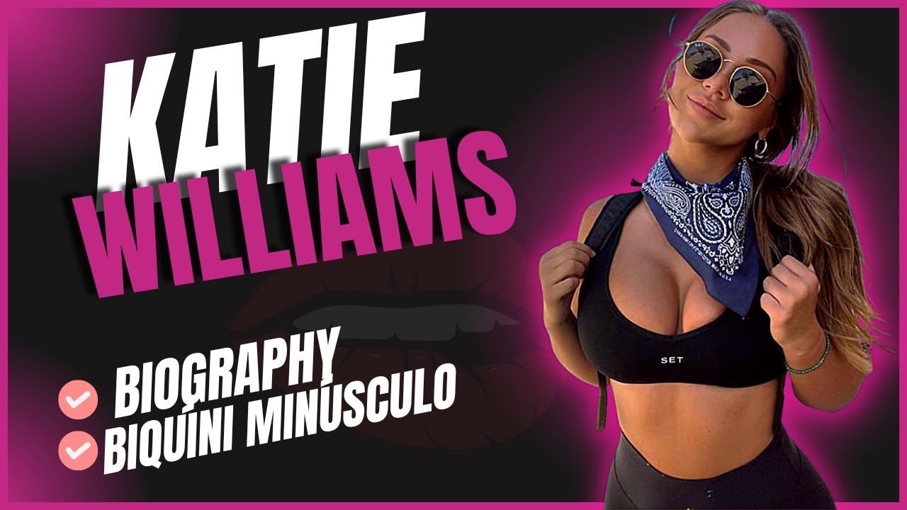 KATIE WILLIAMS POSA DE FIO DENTAL ROSA / BIOGRAFIA / CURVE - YouTube