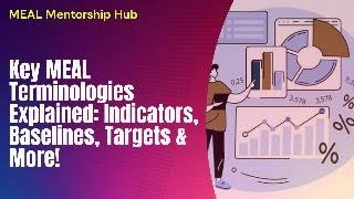 Information Key MEAL Terminologies Explained: Indicators, Baselines, Targets & More! Update