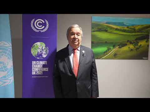 UN Secretary General statement on the conclusion of COP26