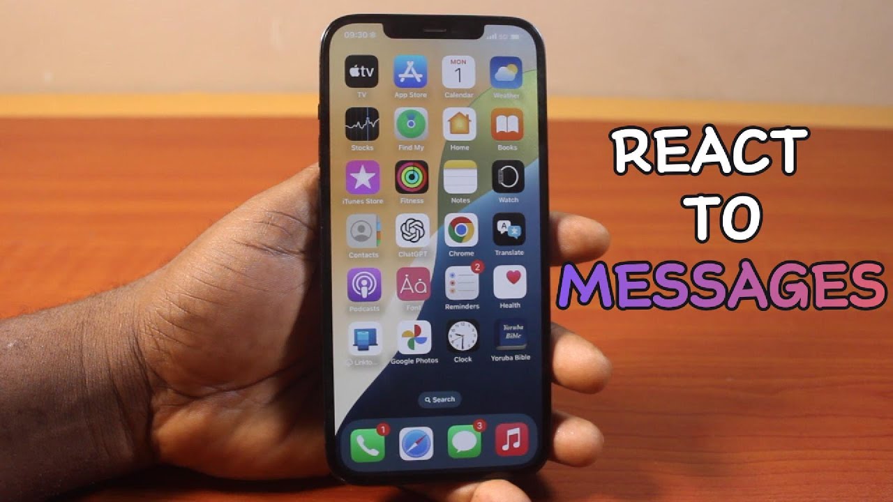 How to React to Messages on iPhone on iOS 18