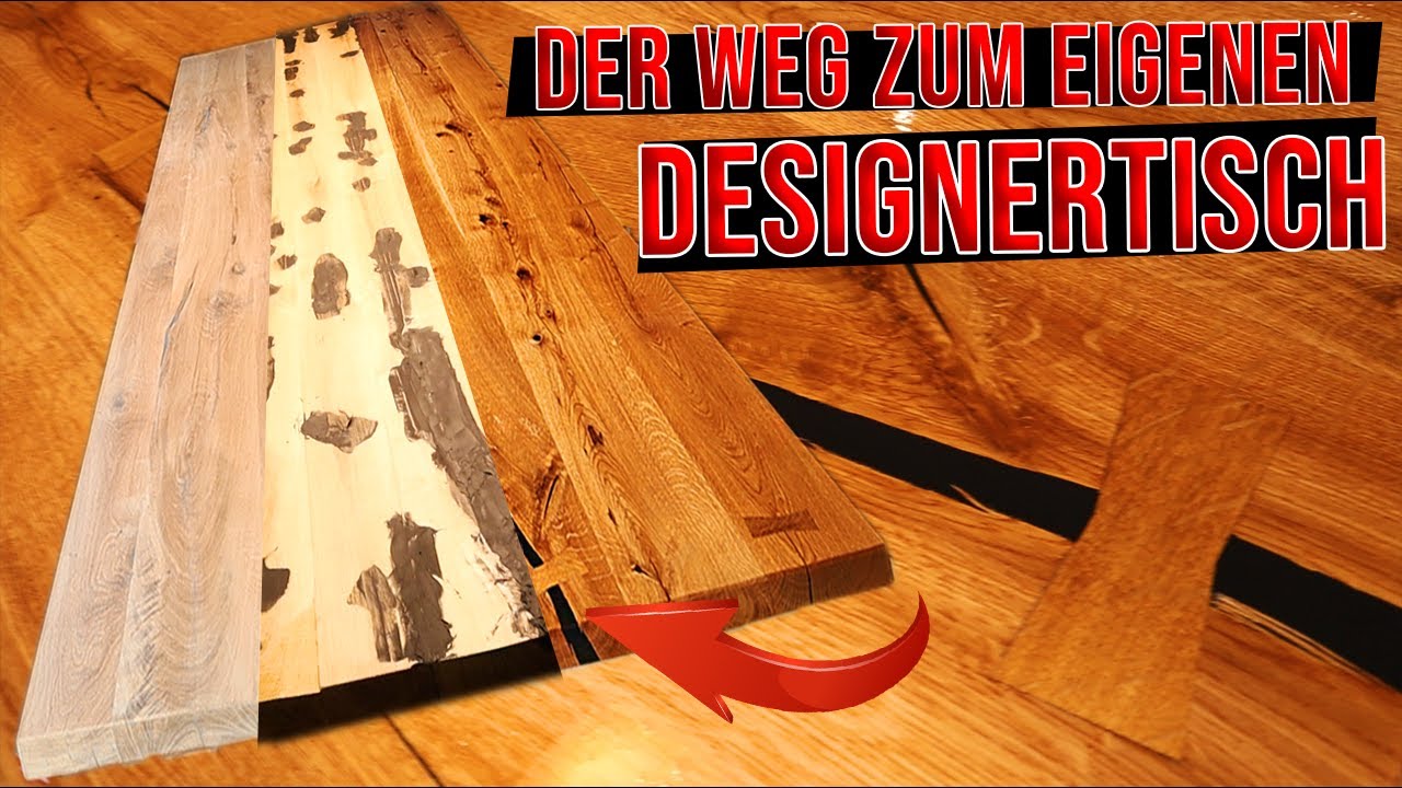 Mein Weg zum Designertisch / Der Tisch ist fertig