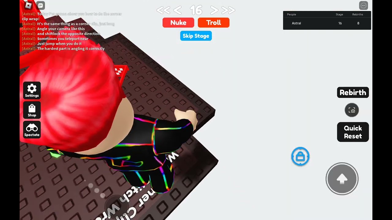 How to do the Corner Clip Wrap in Roblox