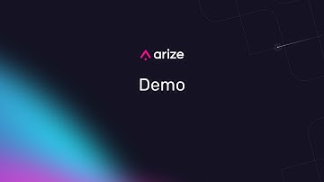Arize AI Platform Demo 2024