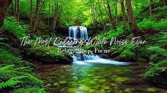 Peaceful White Noise and River Flow Sound | Natural Remedy for Insomnia and Stress Peaceful White Noise and River Flow Sound | Natural Remedy for Insomnia and Stress