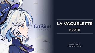 Flute: How To Play La Vaguelette By Hoyo Mix Ft Cecilia Cara