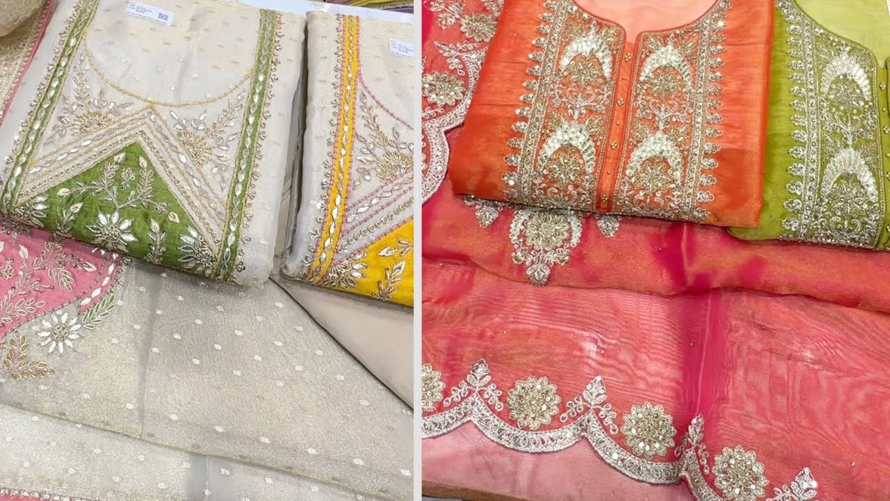 Aman Embroidery New Collection 2026 | Chandni Chowk Suits | Designer Fancy Suits | Single Available💯