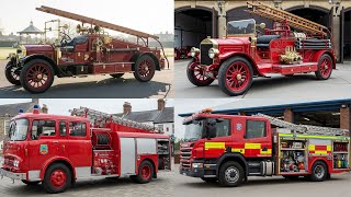 347 Years of England’s Fire Engines Evolution — from 1678 to 2025 🚒🇬🇧