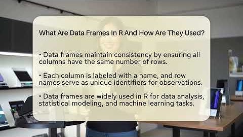 What Are Data Frames In R And How Are They Used? - Emerging Tech Insider