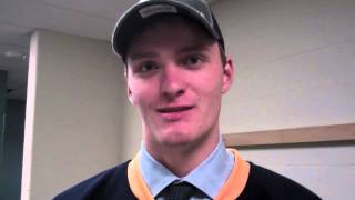 2012 NHL Draft Day Reactions with Mikhail Grigorenko of the Buffalo Sabres