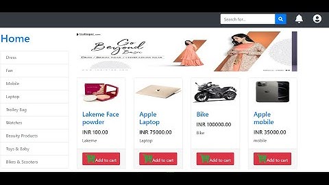 Spring boot shopping cart part 1  II Source code II My SQL II Thymeleaf II Live Copy Paste Project