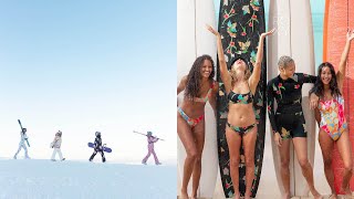Rowley X Roxy - Surf, City, Snow - Lets Go