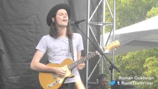 Video thumbnail of "James Bay, "Best Fake Smile" - Outside Lands 2015"