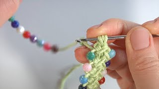 картинка: МОЖНО использовать ВЕЗДЕ/ВЯЖЕТСЯ просто, смотрится СУПЕР/Вяжем крючком авторский шнур-гусеничку