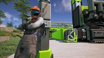 SATISFACTORY  1.1 - Coal Power is In, Biomass is out - Cinematic Let