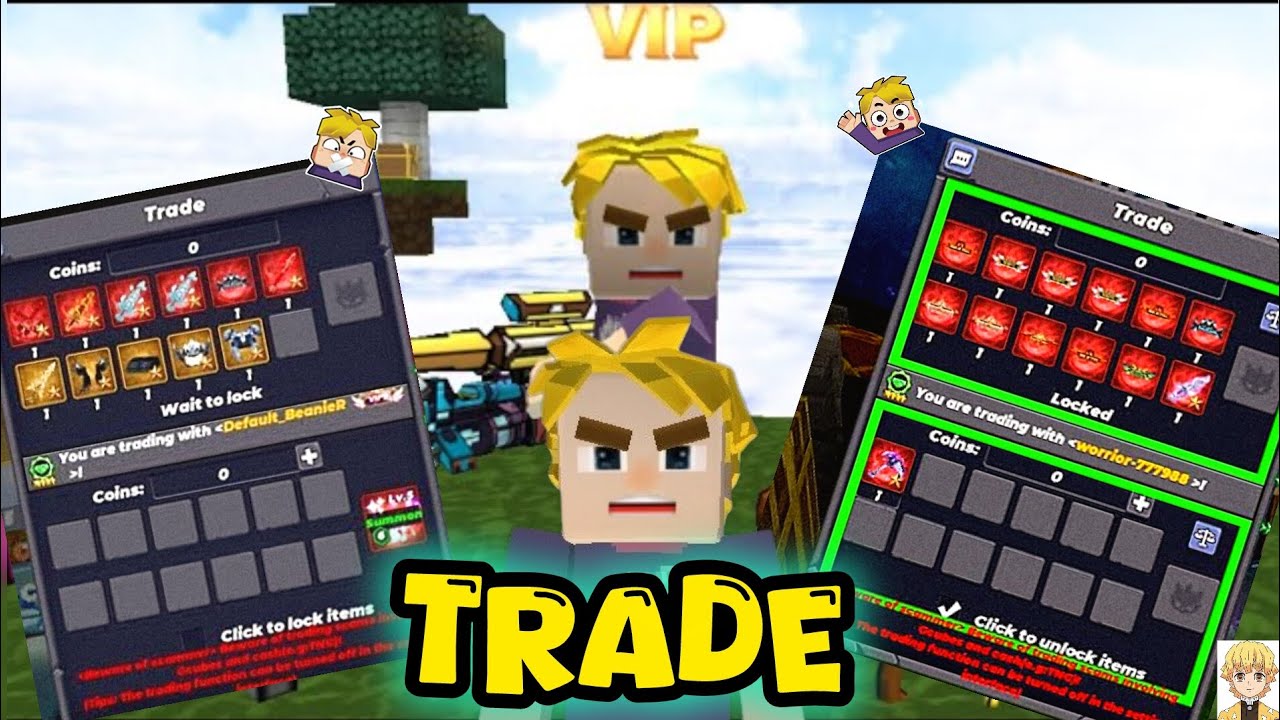 HOW TO GET RICH 🤑 TRADING TRADE IN BLOCKMANGO SKYBLOCK 🤗 