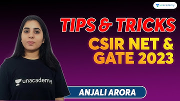 Tips & Tricks For Upcoming CSIR NET & GATE Physics Exams |CSIR & GATE Physics Exams| Anjali Arora