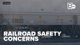 Downtown Tulsa sees two pedestrian-train accidents in a week, raising safety concerns
