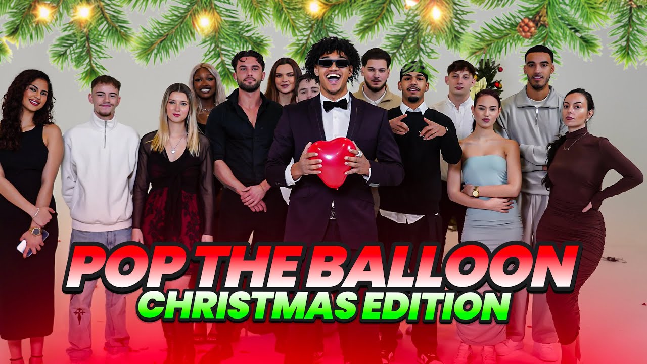 POP THE BALLOON 🎈 PART 6 🇧🇪🇳🇱 (KERST EDITIE) 🎄