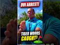 😳 Tiger Woods' DUI Arrest Caught on Police Bodycam | #Bodycam #Shorts