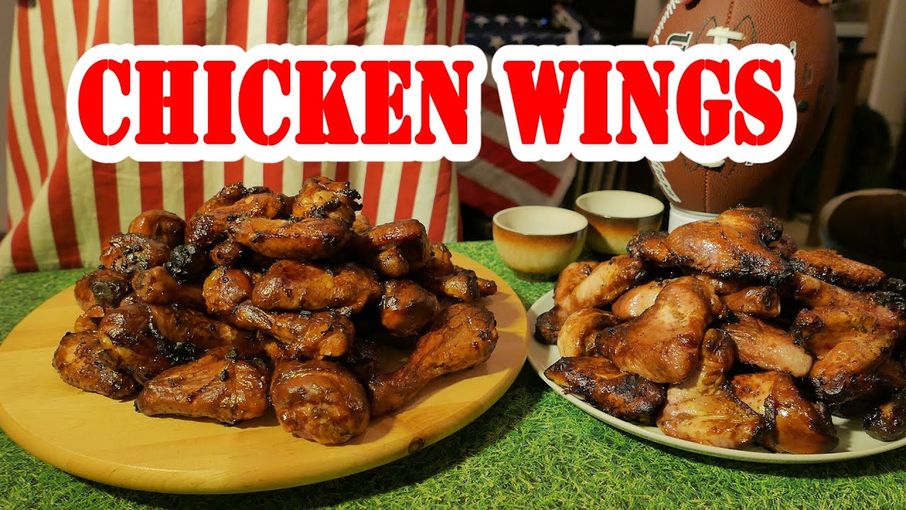 Super Bowl Special Chicken Wings BBQ Grill Rezept Video Die