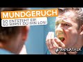 Mundgeruch / Halitosis - So entsteht Mundgeruch und so wirst du ihn wieder los! Unsere TOP Tipps!