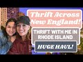 Thrift With Me! Rhode Island Salvation Army! Thrift Across New England Amazing Haul for Poshmark!