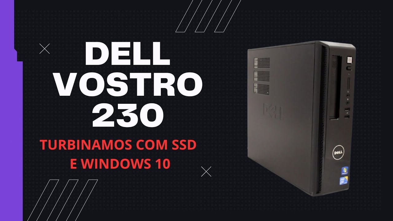Dell Vostro 230 CPU - Core 2 Duo E7500 4 GB RAM - TURBINAMOS COM