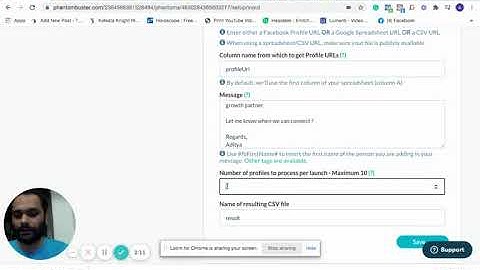 Growth Hacking 2021 with Phantombuster   Facebook Automation   Scraping & Messaging 👈   Part 5
