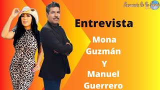 Mona Guzmán y Manuel Guerrero Del Podcast Hombres Alfa y Mujeres Empoderadas.