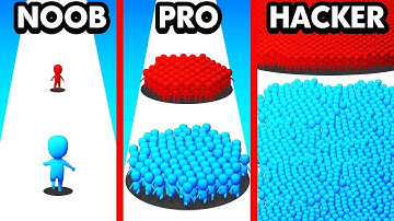 NOOB PRO HACKER Count Master || Tall Man Run || Blob Merge 3D || Snake Run Race