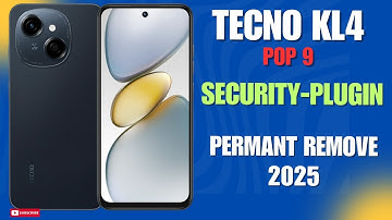 TECNO KL4 [POP 9] SECURITY-PLUGIN REMOVED PERMANENTLY 2025  ||MDM REMOVE 100% NO RELOCK #kl4 #mdm