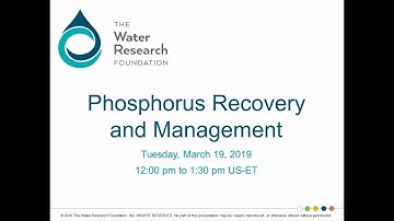 Phosphorus Recovery and Management