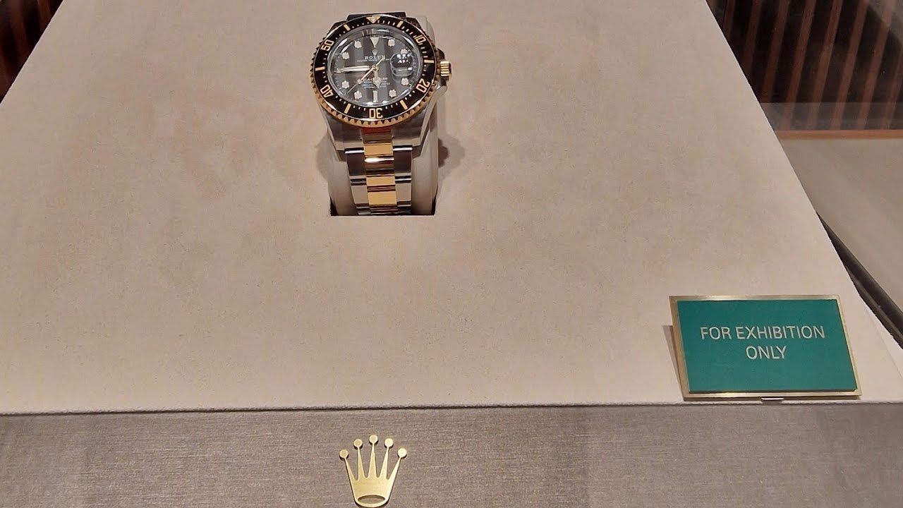 Rolex shop in Harrods complex Brompton road London UK YouTube