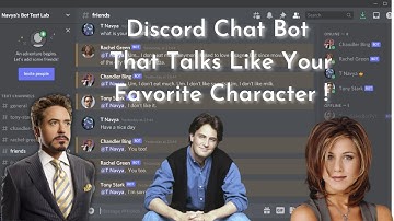 Discord Chat Bot That Talks Like Your Favorite Character