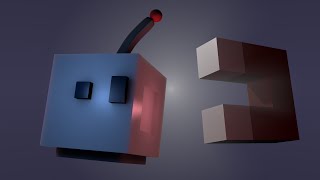 Robot vs. Magnet- (Minecraft Animation Test) screenshot 3